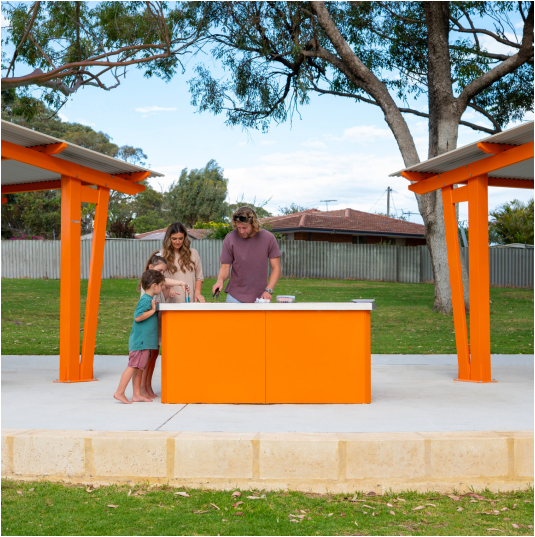 Newcombe Park, WA Double Edge BBQ